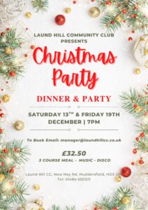 Christmas Party 2025 details